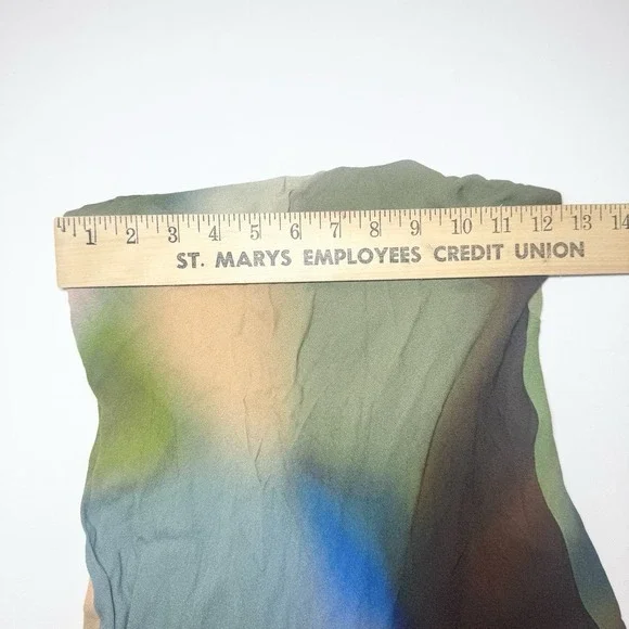 Reformation Joana Midi Tube Dress In‎ Blur Size XS Strapless Bias Cut - Picture 13 of 14